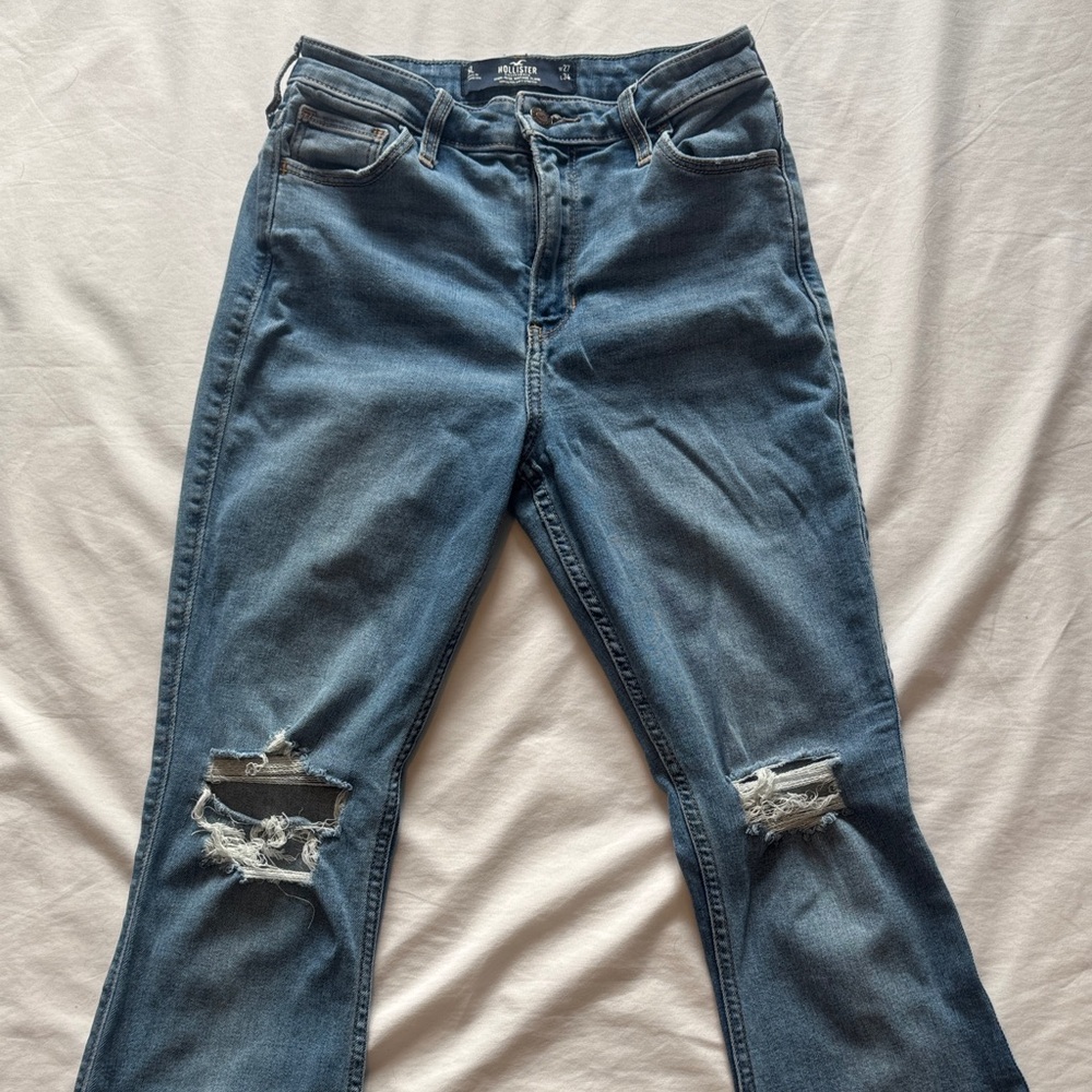 Hollister Distressed Blue Women's Jeans
